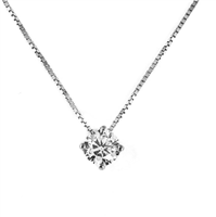 Collana CikOrefice Gioielli Donna in Oro bianco Zirconia CKVRHCO003 - CKVRHCO003